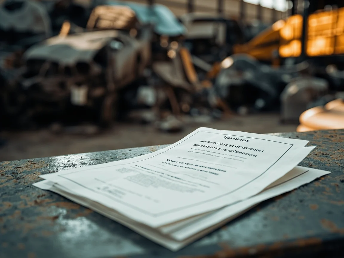 Certificat de destruction v&eacute;hicule &middot; image &agrave; la une