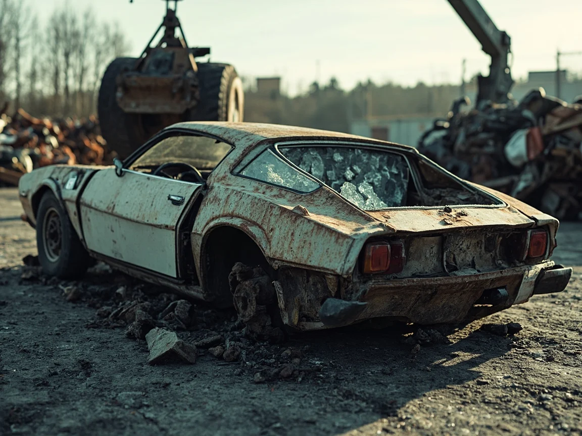 Destruction voiture &middot; image &agrave; la une