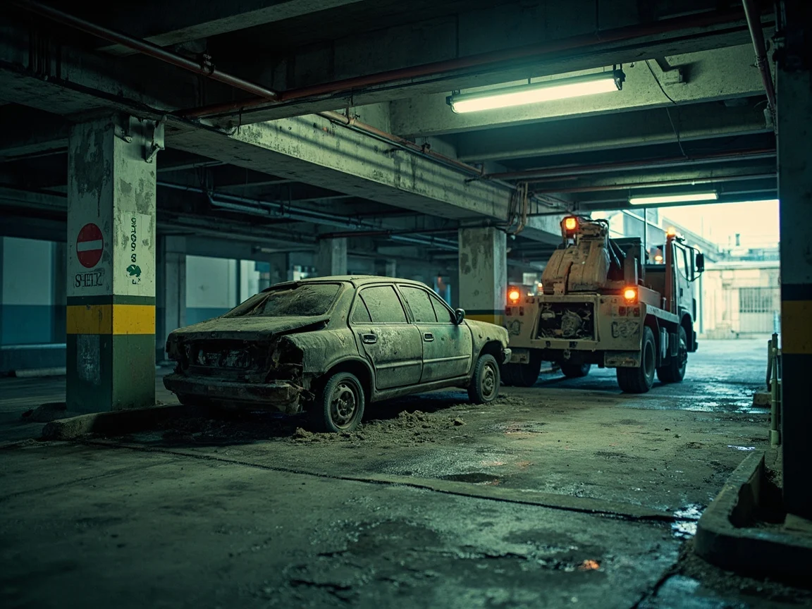 Enl&egrave;vement &eacute;pave sous-sol / parking &middot; image &agrave; la une