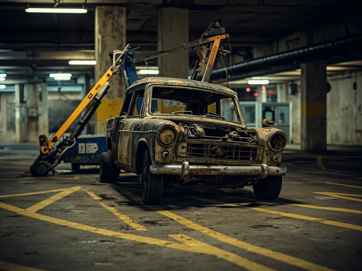 Enl&egrave;vement &eacute;pave sous-sol / parking &middot; image &agrave; la une