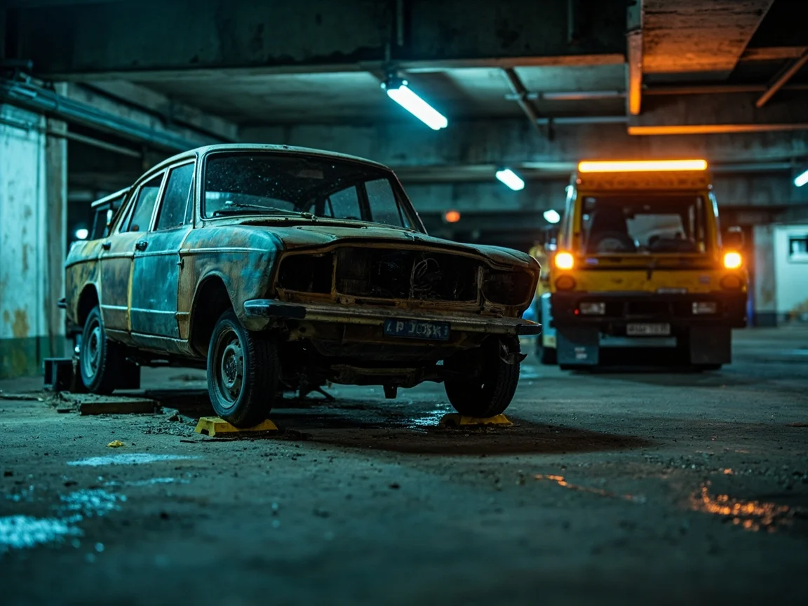 Enl&egrave;vement &eacute;pave sous-sol / parking &middot; image &agrave; la une