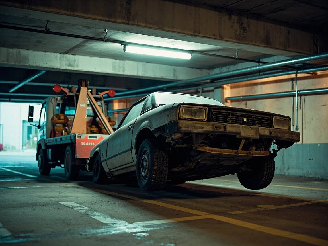 Enl&egrave;vement &eacute;pave sous-sol / parking &middot; image &agrave; la une