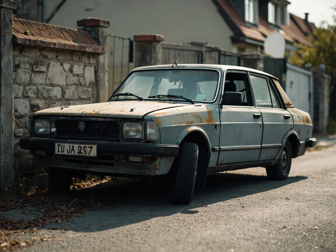 Epave voiture &middot; image &agrave; la une