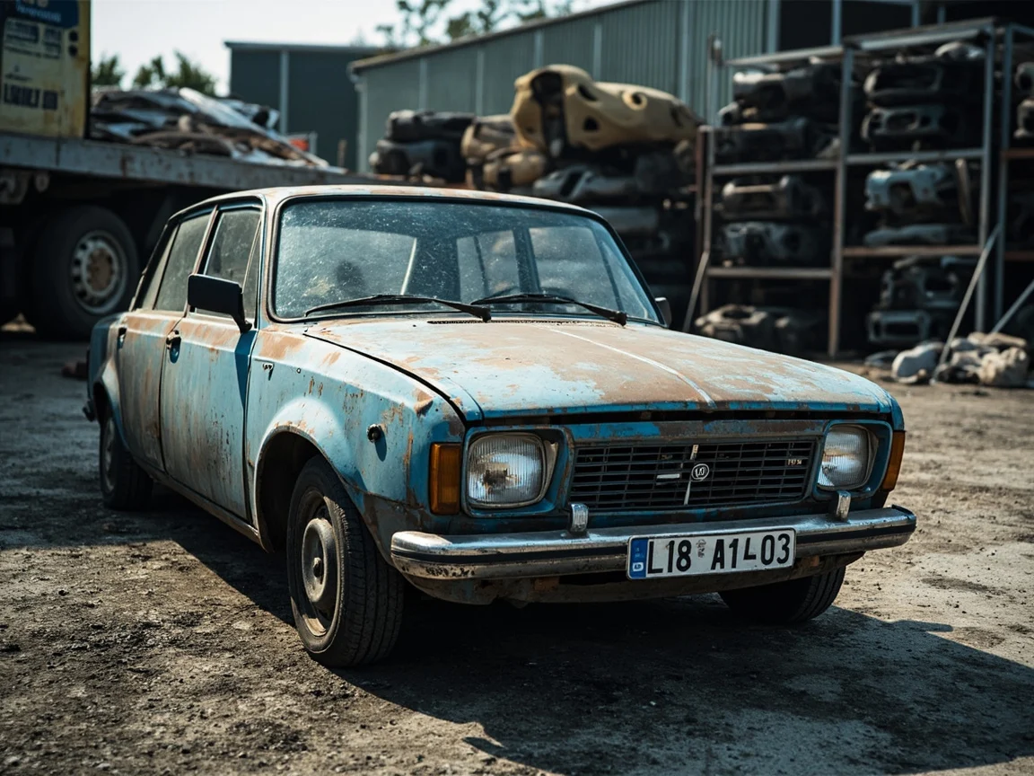 Mettre sa voiture &agrave; la casse &middot; image &agrave; la une