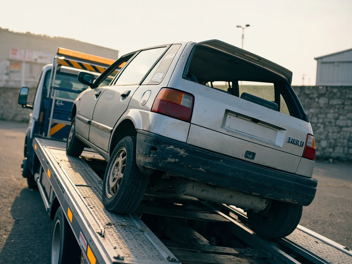 Mettre sa voiture &agrave; la casse &middot; image &agrave; la une
