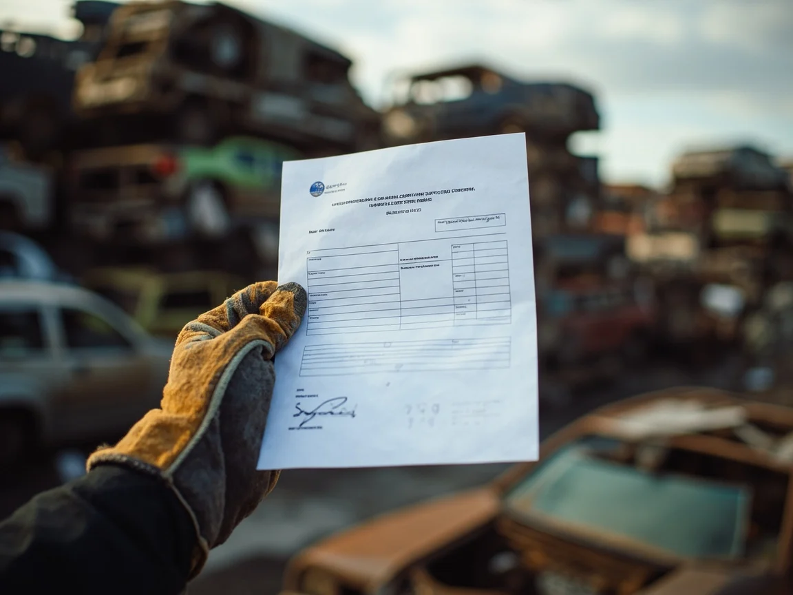 Certificat de destruction v&eacute;hicule &middot; image &agrave; la une