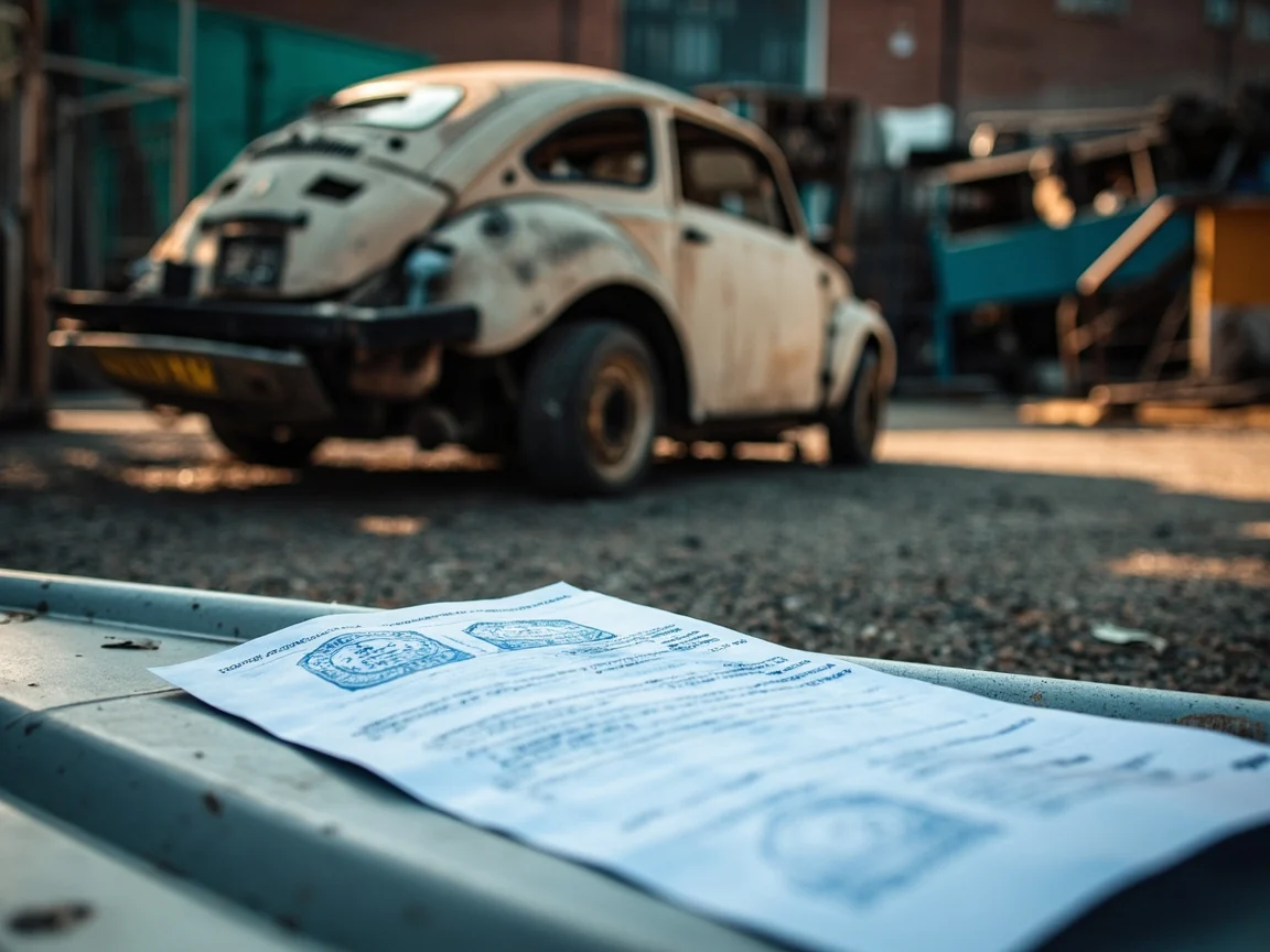 Certificat de destruction v&eacute;hicule &middot; image &agrave; la une