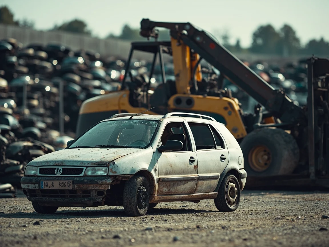 Destruction voiture &middot; image &agrave; la une