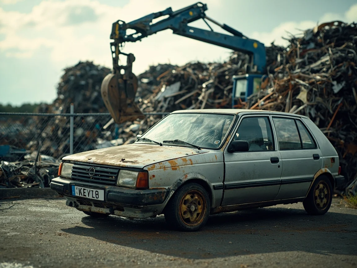Destruction voiture &middot; image &agrave; la une