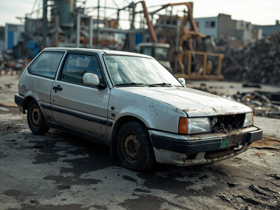 Destruction voiture &middot; image &agrave; la une