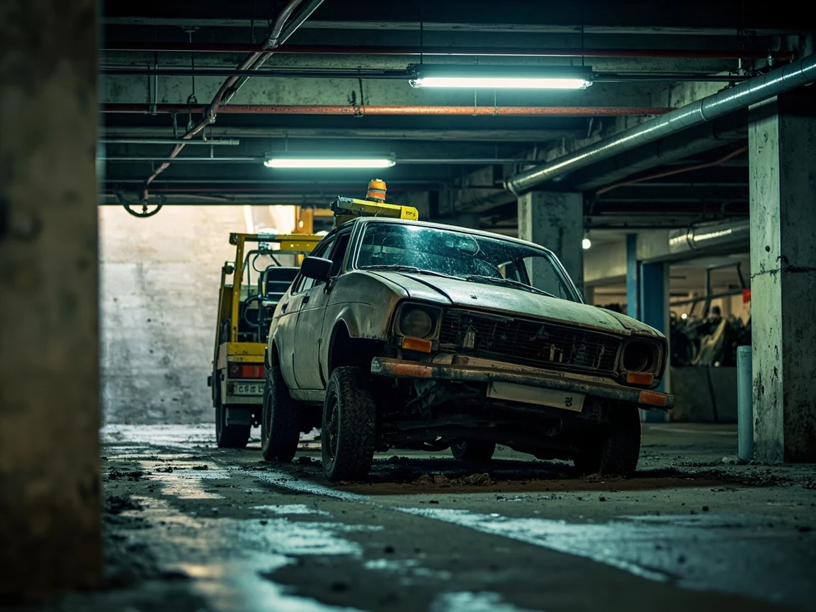 Enl&egrave;vement &eacute;pave sous-sol / parking &middot; image &agrave; la une