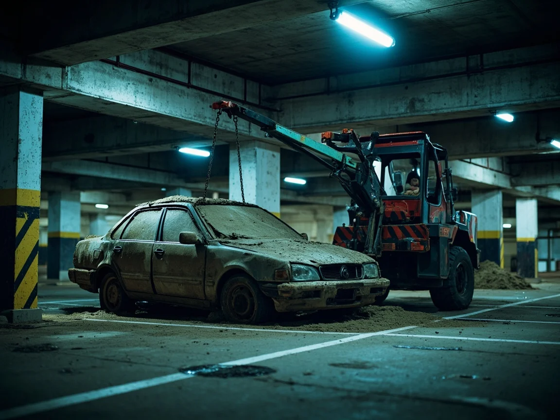 Enl&egrave;vement &eacute;pave sous-sol / parking &middot; image &agrave; la une