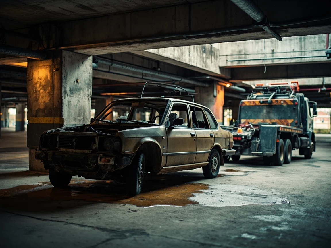 Enl&egrave;vement &eacute;pave sous-sol / parking &middot; image &agrave; la une