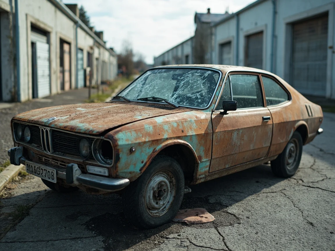 Epave voiture &middot; image &agrave; la une