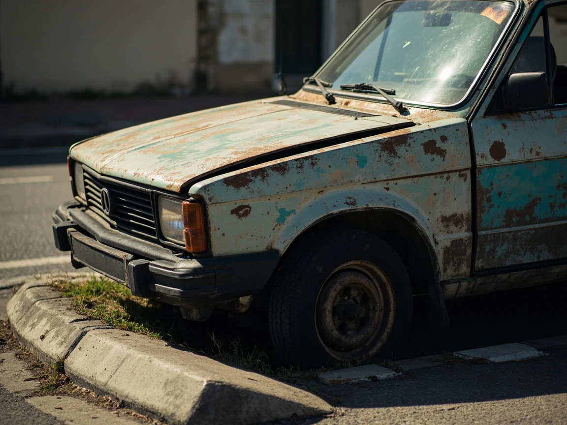 Epave voiture &middot; image &agrave; la une
