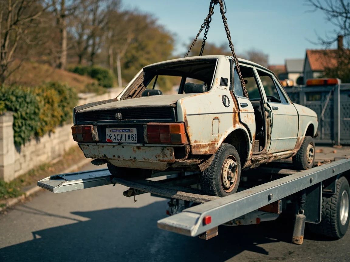 Mettre sa voiture &agrave; la casse &middot; image &agrave; la une