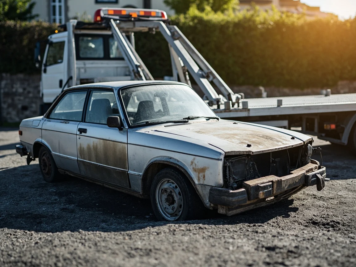 Mettre sa voiture &agrave; la casse &middot; image &agrave; la une