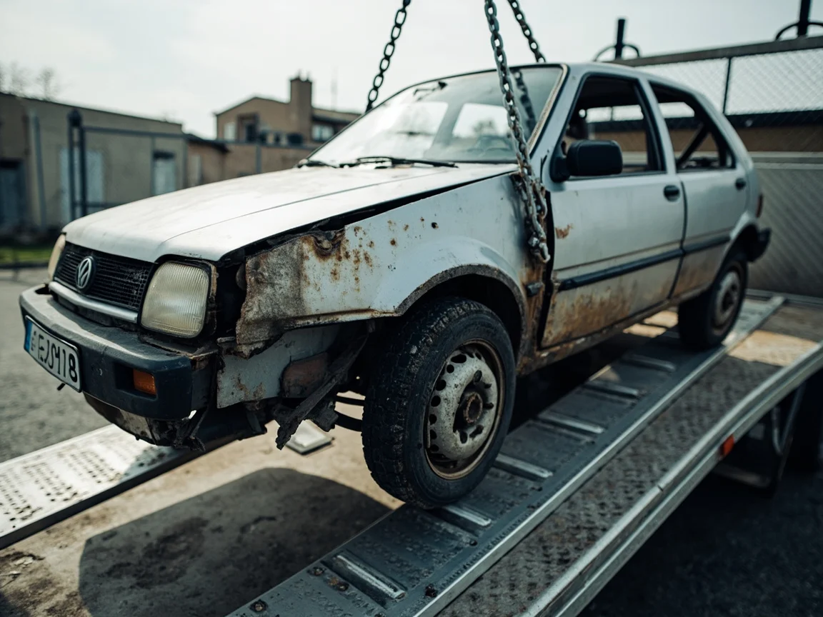 Mettre sa voiture &agrave; la casse &middot; image &agrave; la une