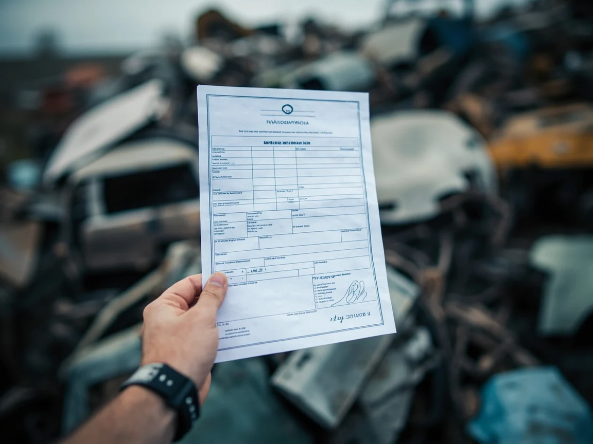 Certificat de destruction v&eacute;hicule &middot; image &agrave; la une