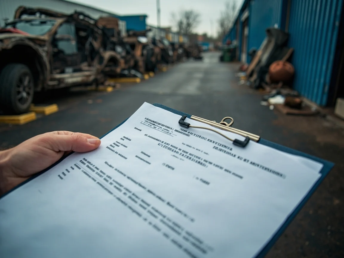 Certificat de destruction v&eacute;hicule &middot; image &agrave; la une