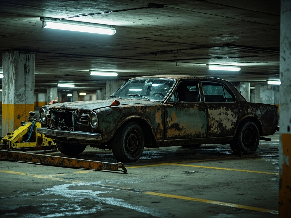 Enl&egrave;vement &eacute;pave sous-sol / parking &middot; image &agrave; la une