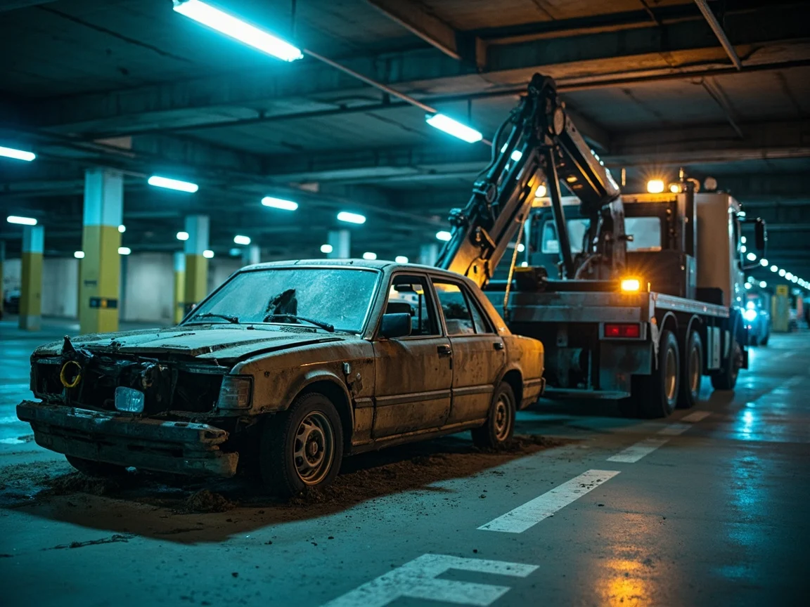 Enl&egrave;vement &eacute;pave sous-sol / parking &middot; image &agrave; la une