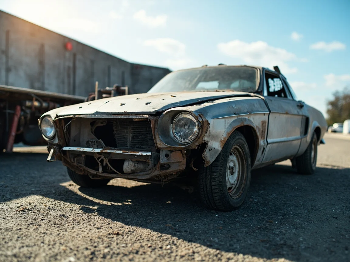 Epave voiture &middot; image &agrave; la une