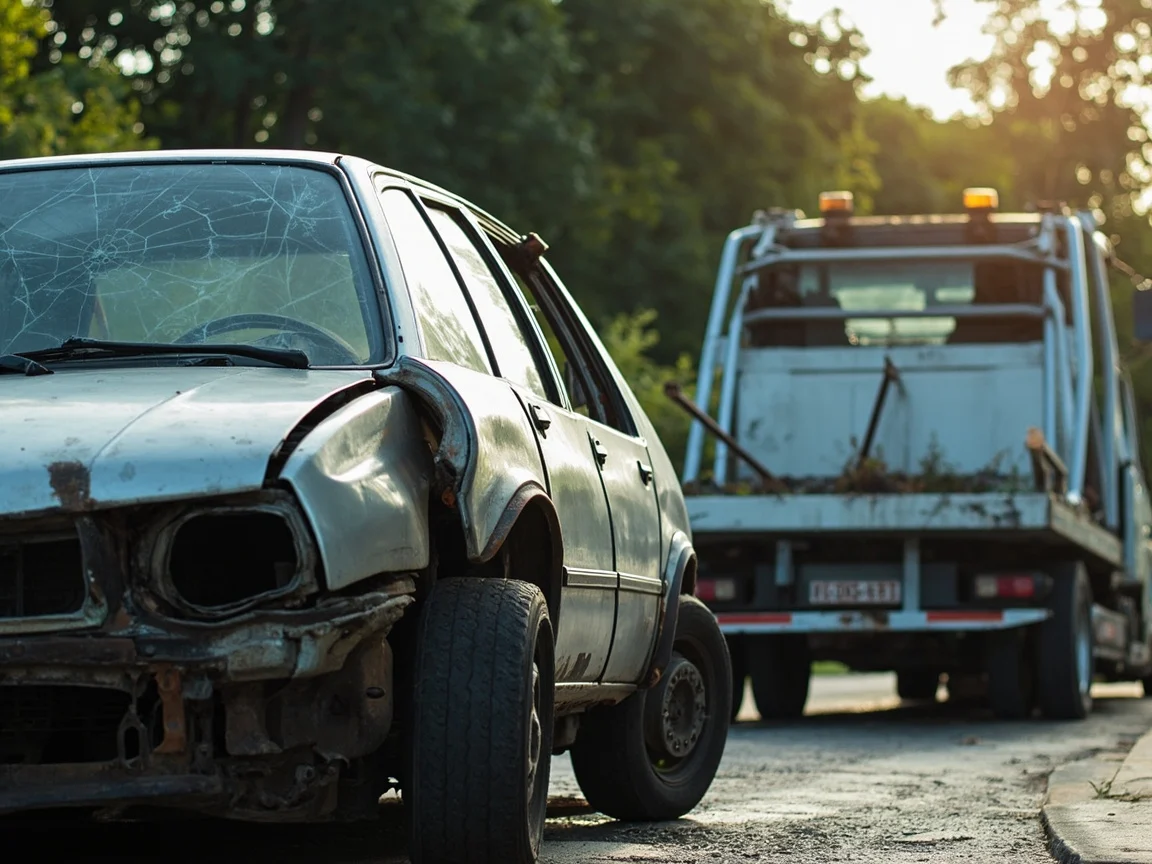 Epave voiture &middot; image &agrave; la une