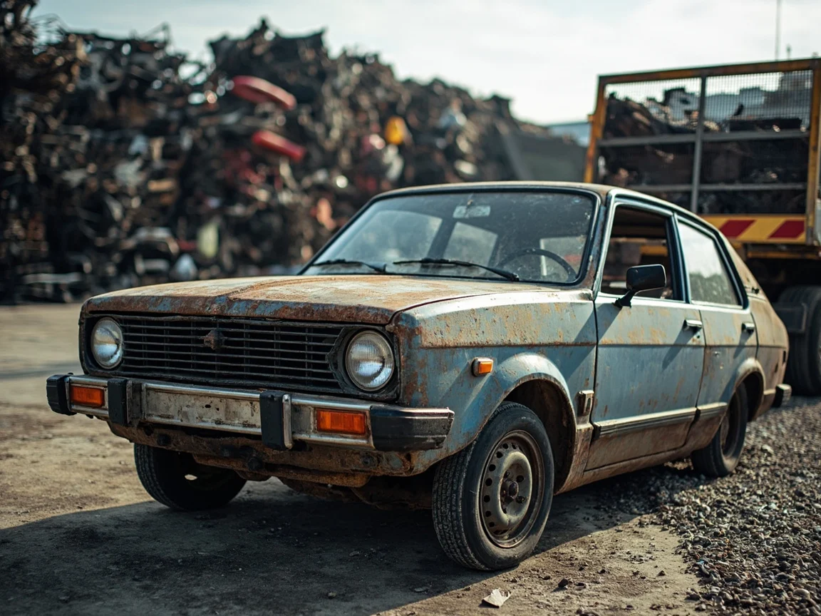 Mettre sa voiture &agrave; la casse &middot; image &agrave; la une