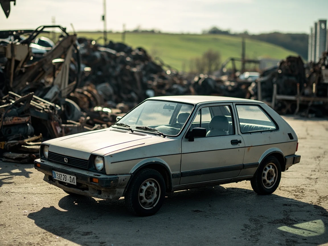 Mettre sa voiture &agrave; la casse &middot; image &agrave; la une