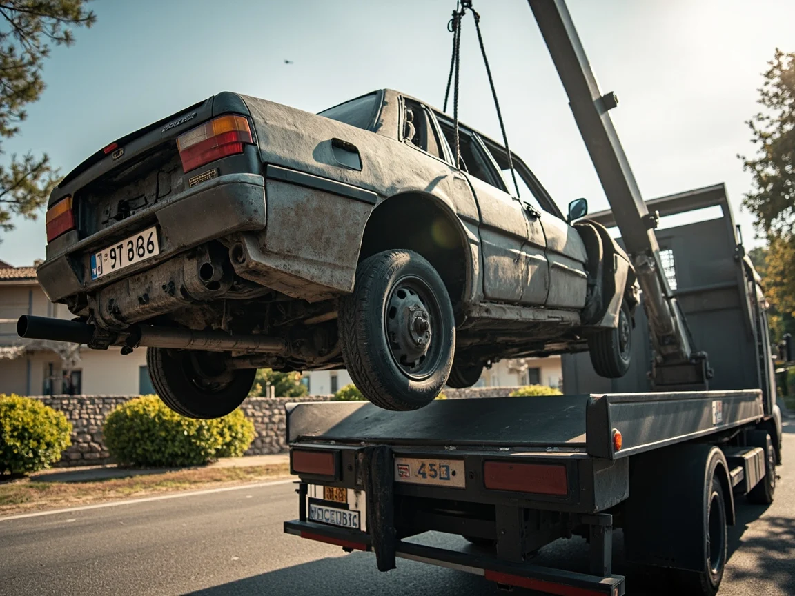 Mettre sa voiture &agrave; la casse &middot; image &agrave; la une