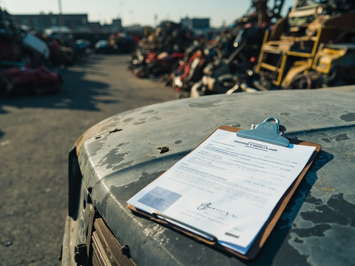 Certificat de destruction v&eacute;hicule &middot; image &agrave; la une