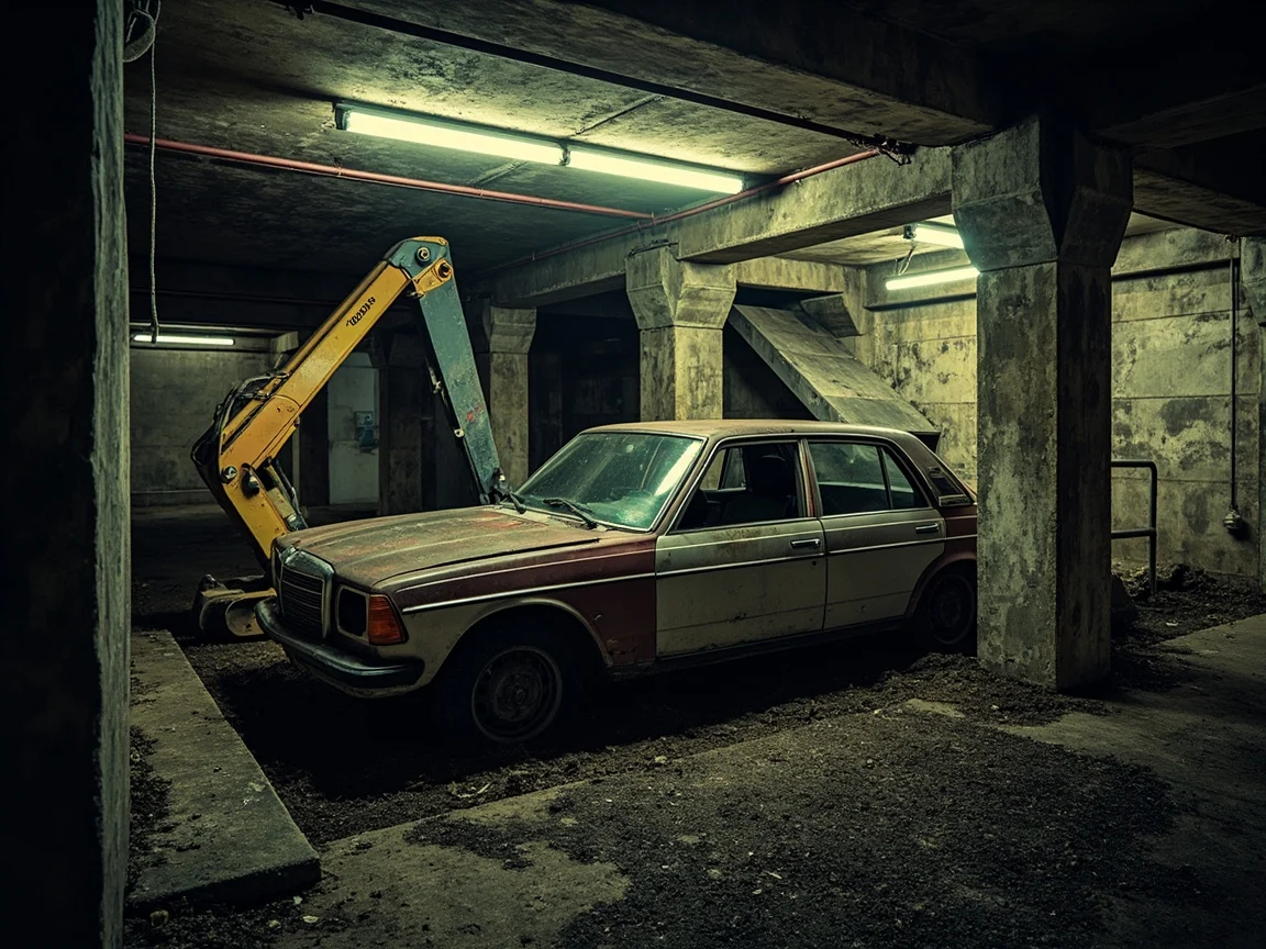 Enl&egrave;vement &eacute;pave sous-sol / parking &middot; image &agrave; la une
