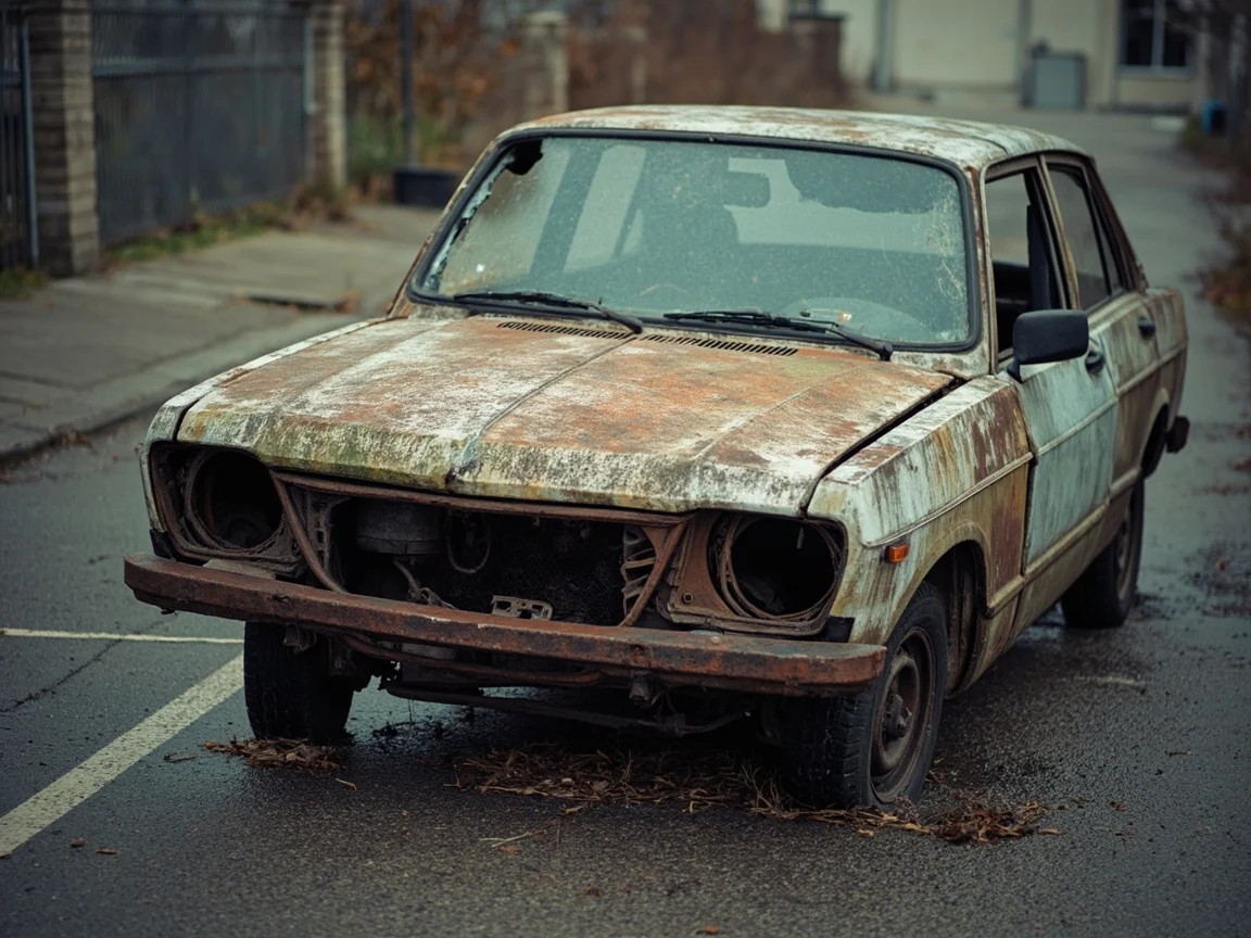 Epave voiture &middot; image &agrave; la une