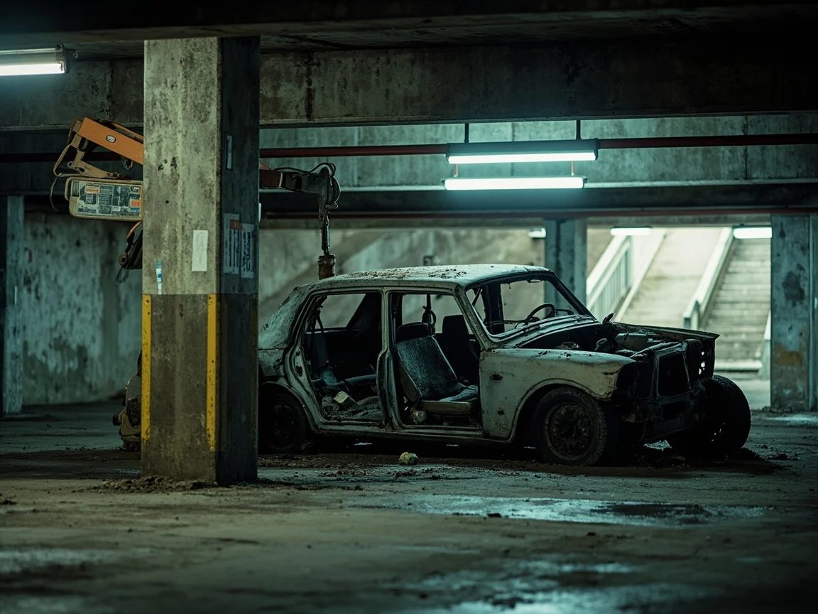 Enl&egrave;vement &eacute;pave sous-sol / parking &middot; image &agrave; la une