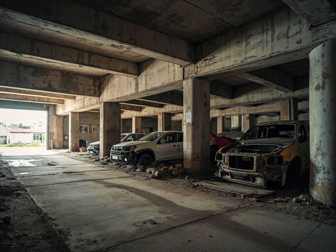 Enl&egrave;vement &eacute;pave sous-sol / parking &middot; image &agrave; la une