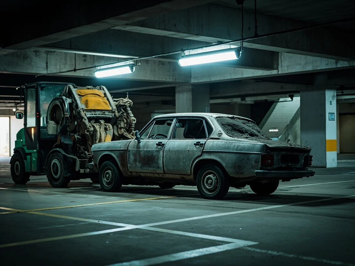 Enl&egrave;vement &eacute;pave sous-sol / parking &middot; image &agrave; la une