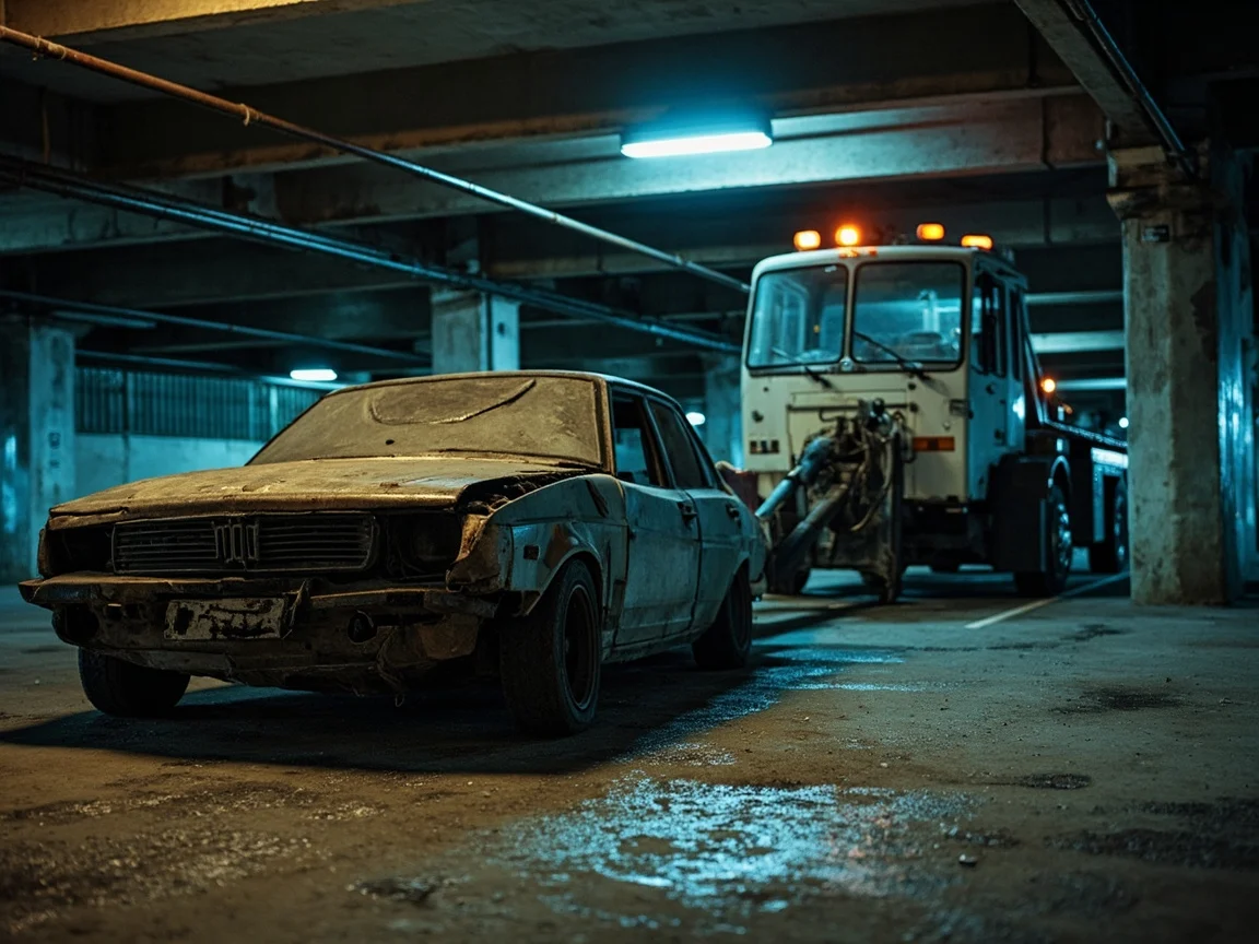 Enl&egrave;vement &eacute;pave sous-sol / parking &middot; image &agrave; la une
