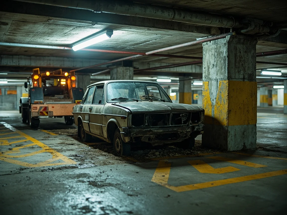 Enl&egrave;vement &eacute;pave sous-sol / parking &middot; image &agrave; la une