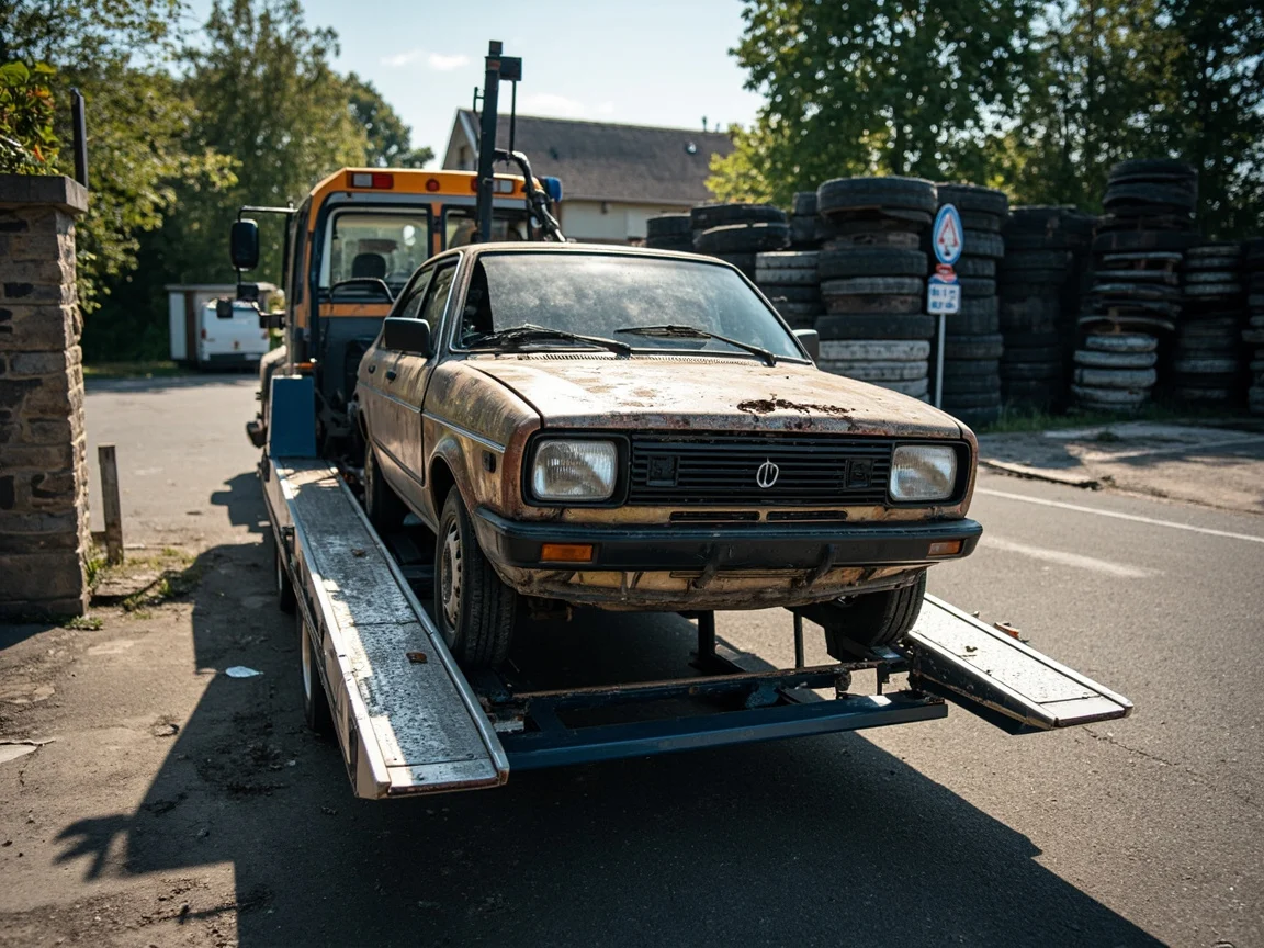Mettre sa voiture &agrave; la casse &middot; image &agrave; la une