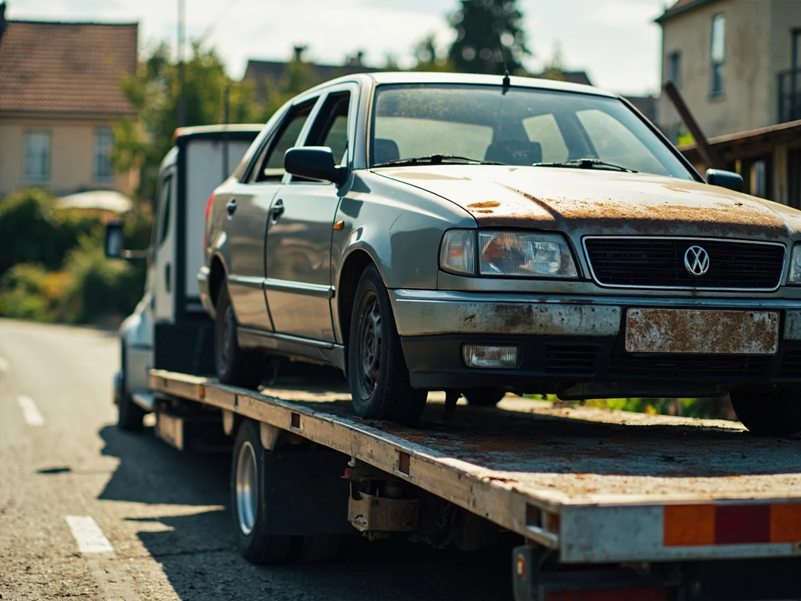 Mettre sa voiture &agrave; la casse &middot; image &agrave; la une