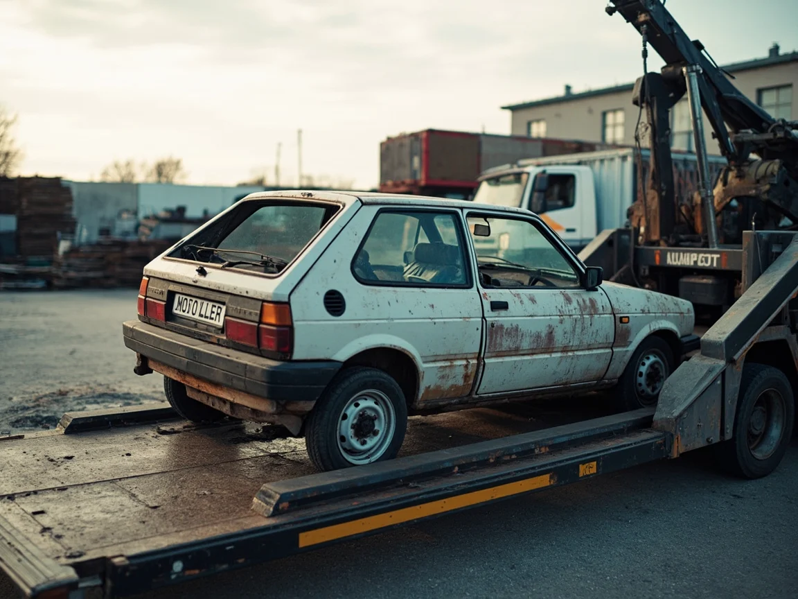 Mettre sa voiture &agrave; la casse &middot; image &agrave; la une