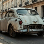 , , , ,  - Epave voiture 75016 Paris 16