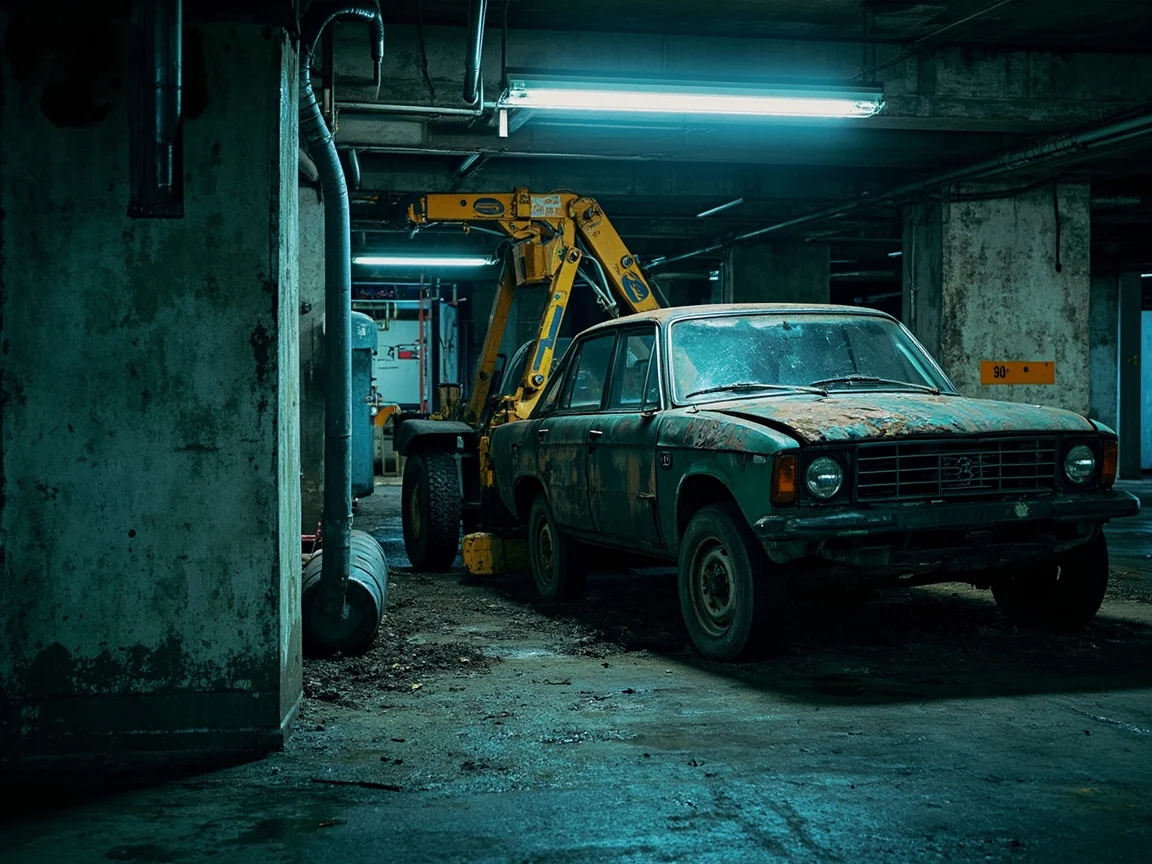 Enl&egrave;vement &eacute;pave sous-sol / parking &middot; image &agrave; la une