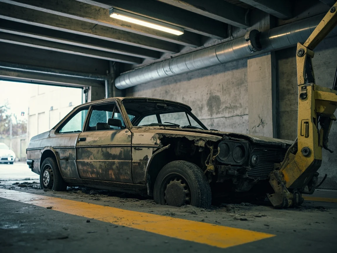 Enl&egrave;vement &eacute;pave sous-sol / parking &middot; image &agrave; la une
