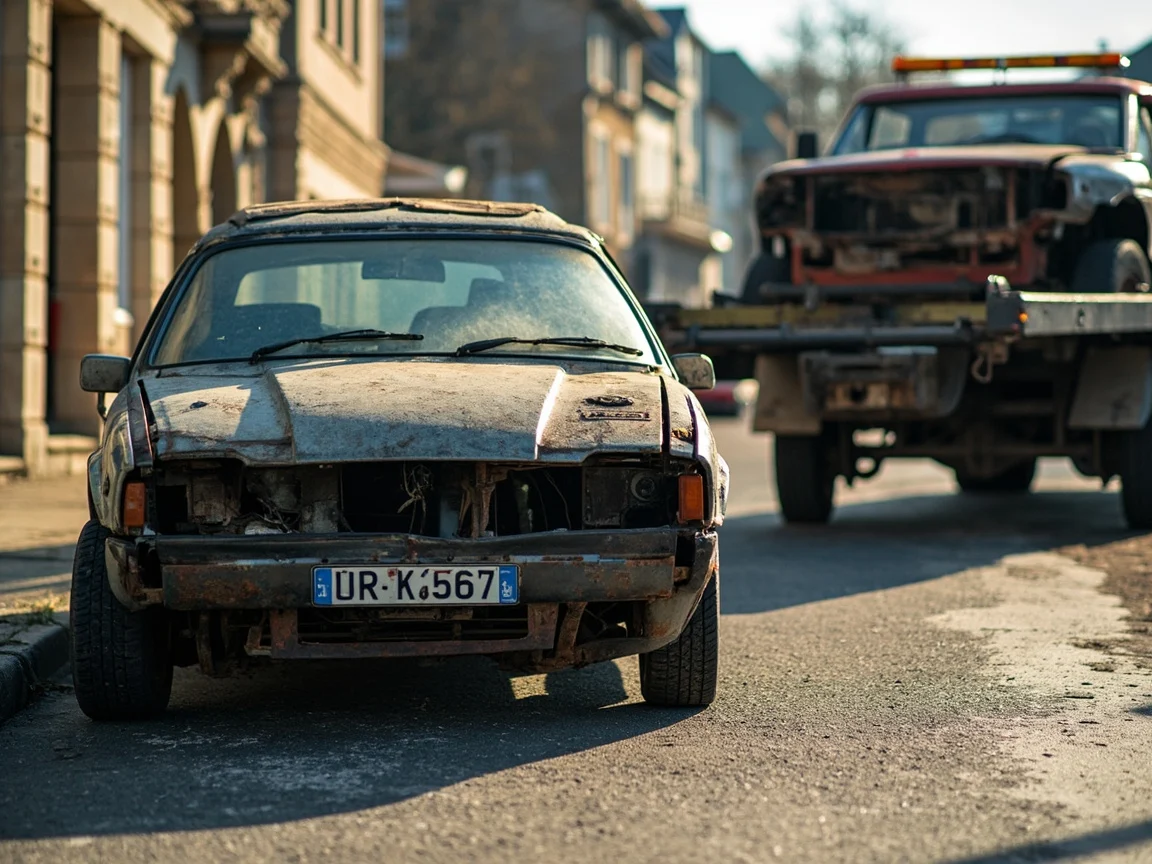 Mettre sa voiture &agrave; la casse &middot; image &agrave; la une