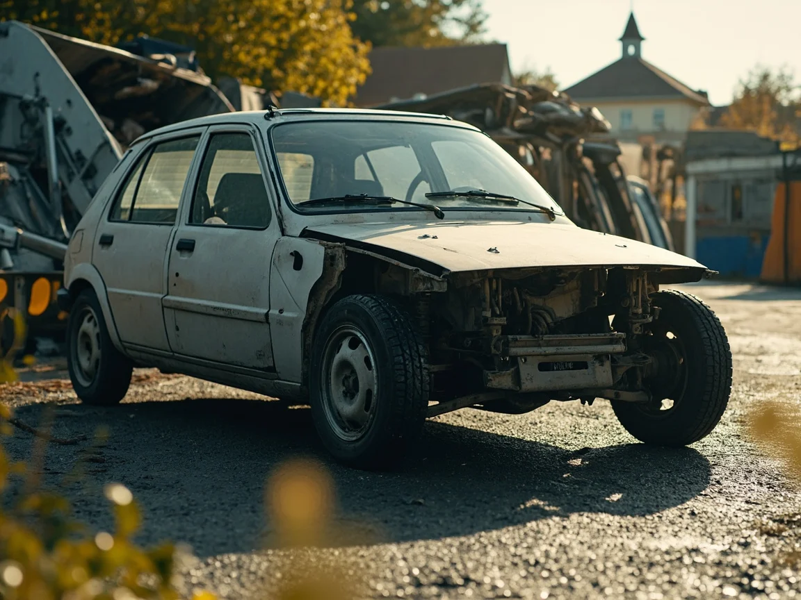 Mettre sa voiture &agrave; la casse &middot; image &agrave; la une