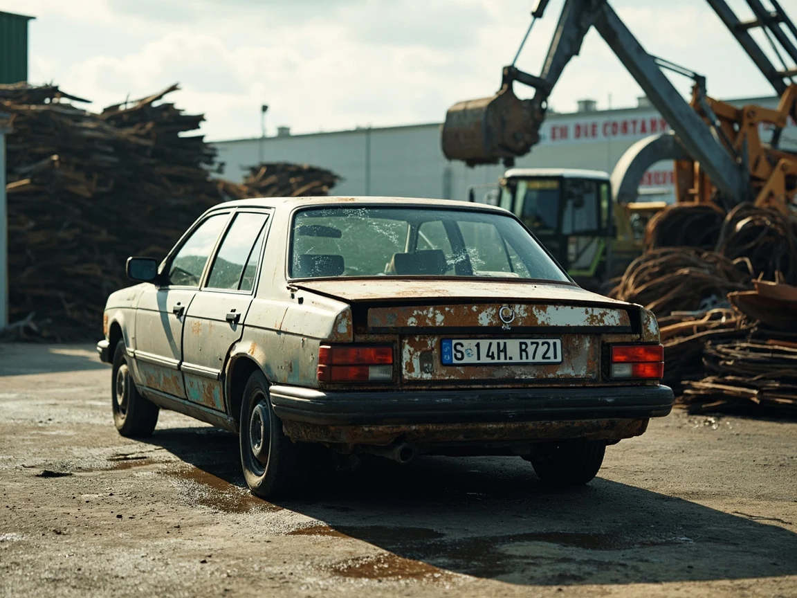 Mettre sa voiture &agrave; la casse &middot; image &agrave; la une
