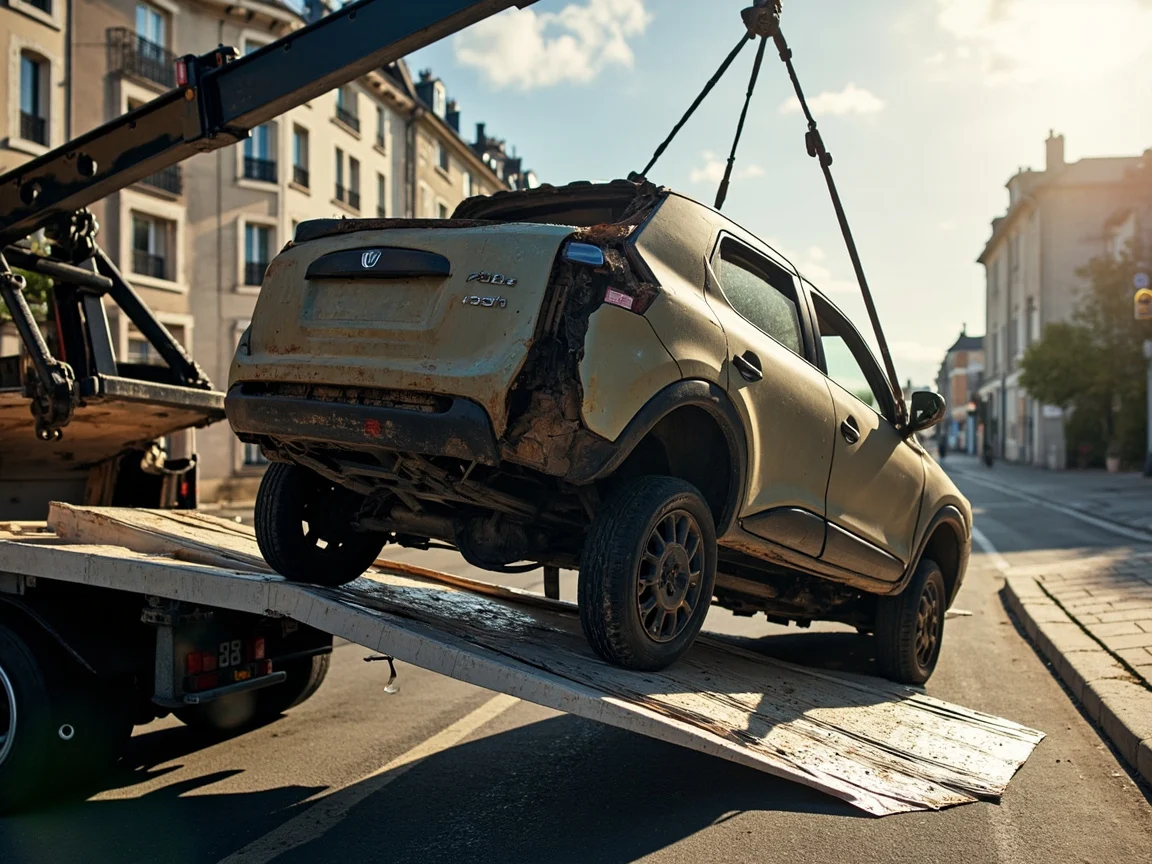 Mettre sa voiture &agrave; la casse &middot; image &agrave; la une