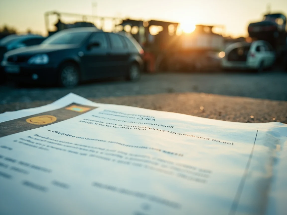 Certificat de destruction v&eacute;hicule &middot; image &agrave; la une